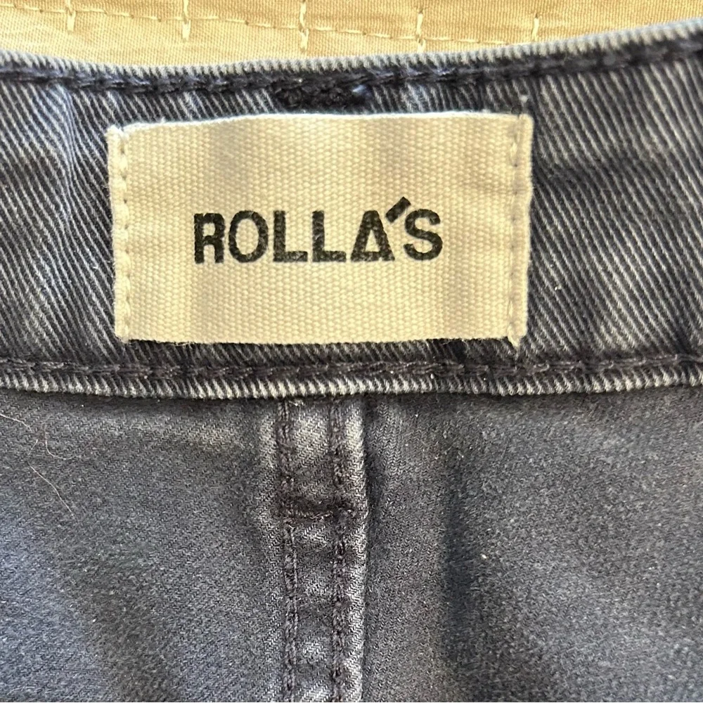 Rolla’s Sailor High Rise Wide Leg Ankle Length Jeans W/Patch Front Pockets, 31 - Picture 5 of 14